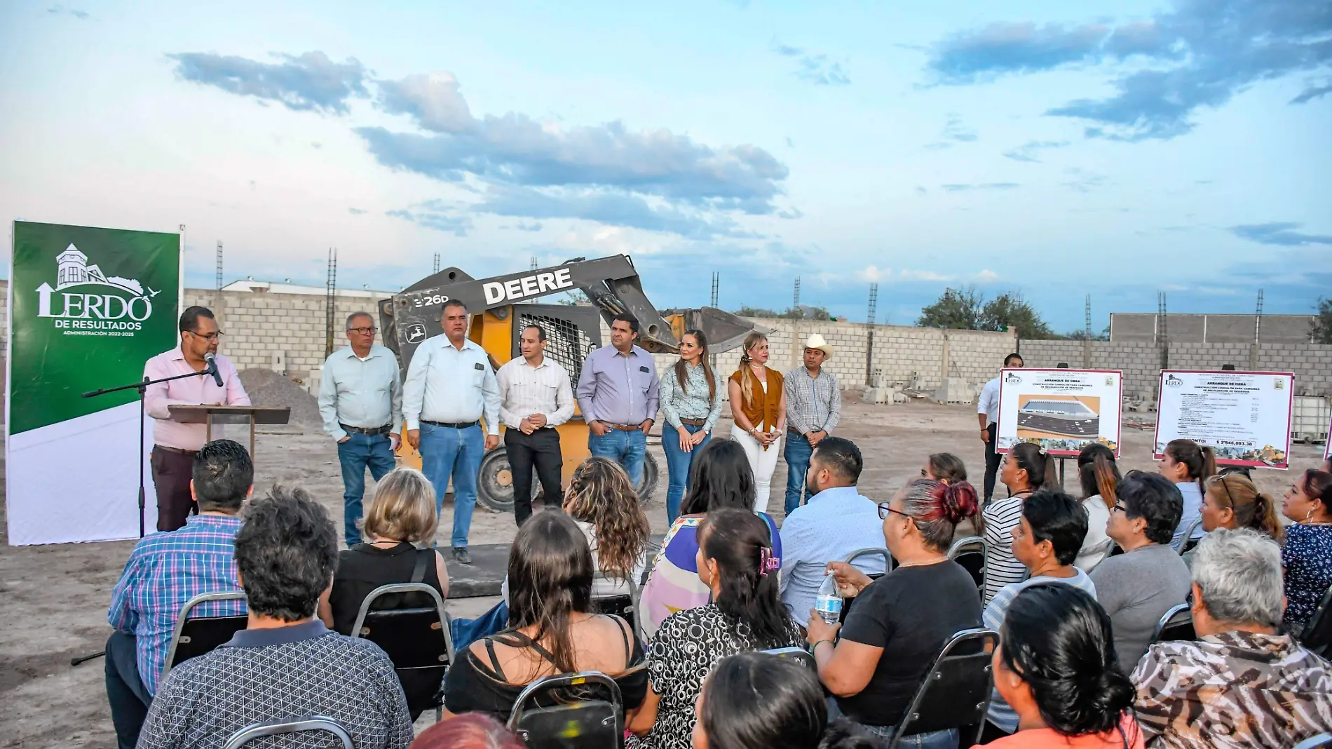 Anuncian construcción de corralón y oficinas de limpieza en Lerdo